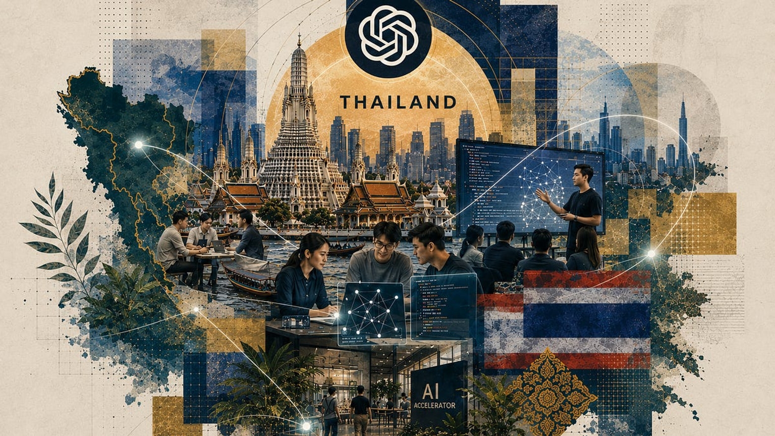 Source-provided image accompanying Asia Tech Review reports Thailand and OpenAI launch eight-week accelerator for 10 startups