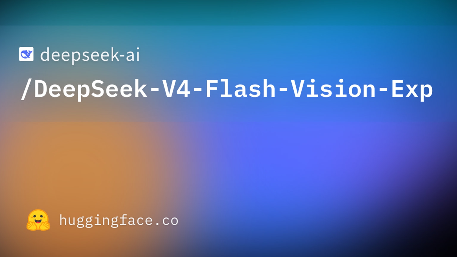 Source-provided image accompanying DeepSeek publishes experimental V4 Flash model with vision capabilities