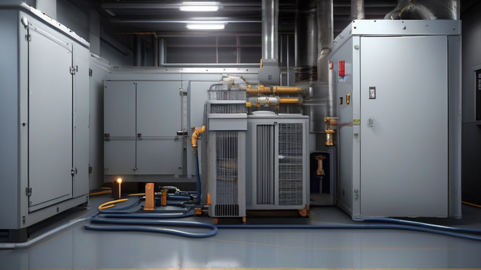 AI-generated editorial illustration accompanying ET Datacenters reports Nvidia takes minority stake in Cloverleaf for AI data-center sites