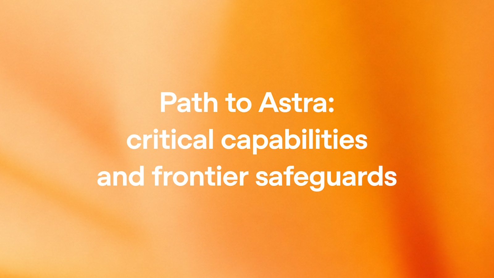Source-provided image accompanying OpenAI says Astra meets critical cybersecurity threshold, plans restricted release