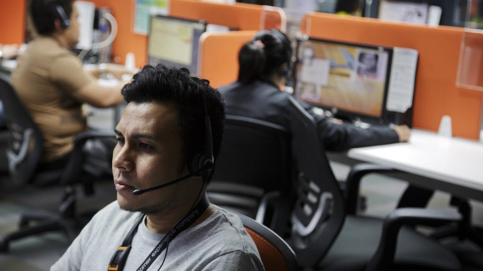Source-provided image accompanying Fortune reports offshore call-center employment rose despite AI automation fears