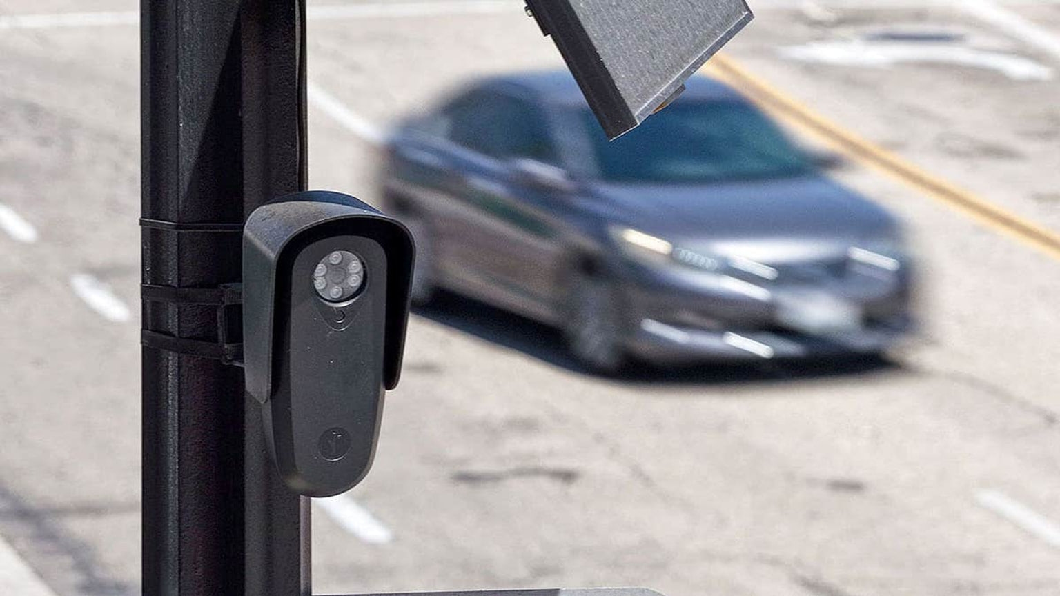Primary-source image accompanying Fox News reports Texas will pause state funding for Flock AI cameras
