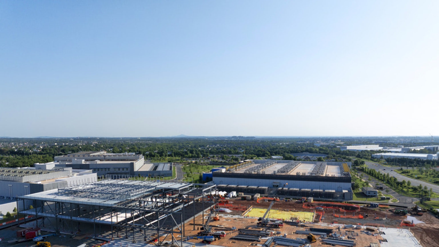 Primary-source image accompanying Microsoft-backed New Jersey AI data center accused of running unpermitted generators