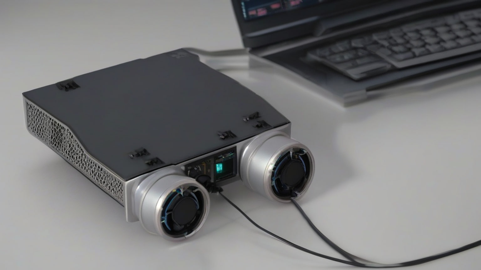 AI-generated editorial illustration accompanying NVIDIA introduces Jetson Orin Nano 2 for entry-level edge AI