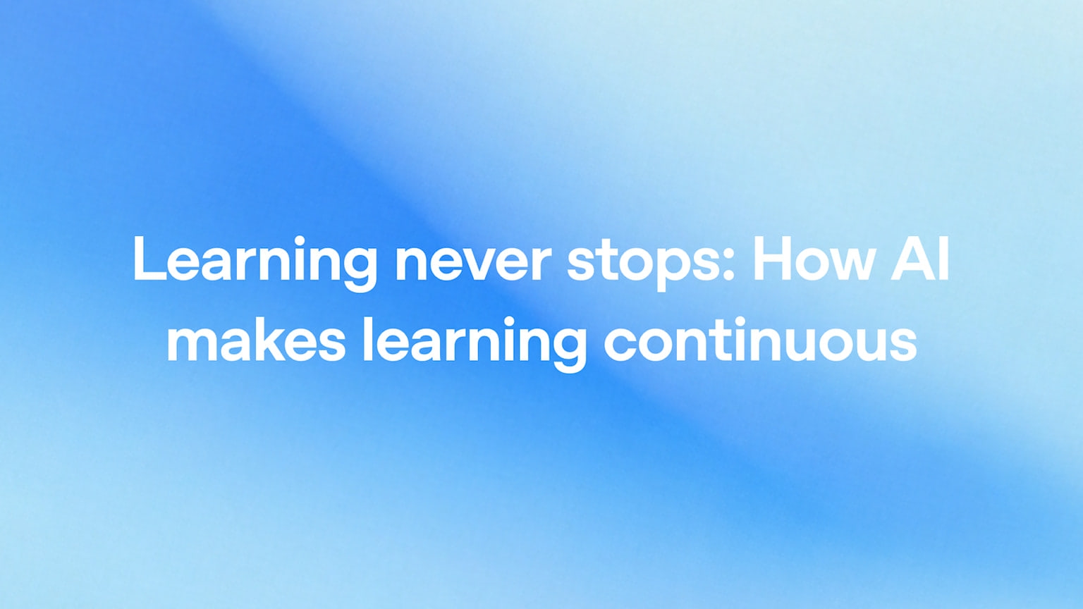 Primary-source image accompanying OpenAI report says ChatGPT is becoming part of continuous learning
