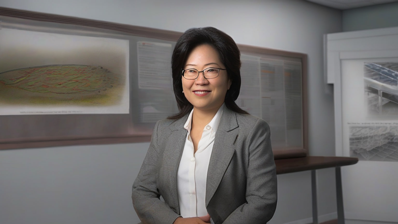 Photograph of Donghee Yvette Wohn, named inaugural chair of Stony Brook University’s new Department of Technology, AI and Society.