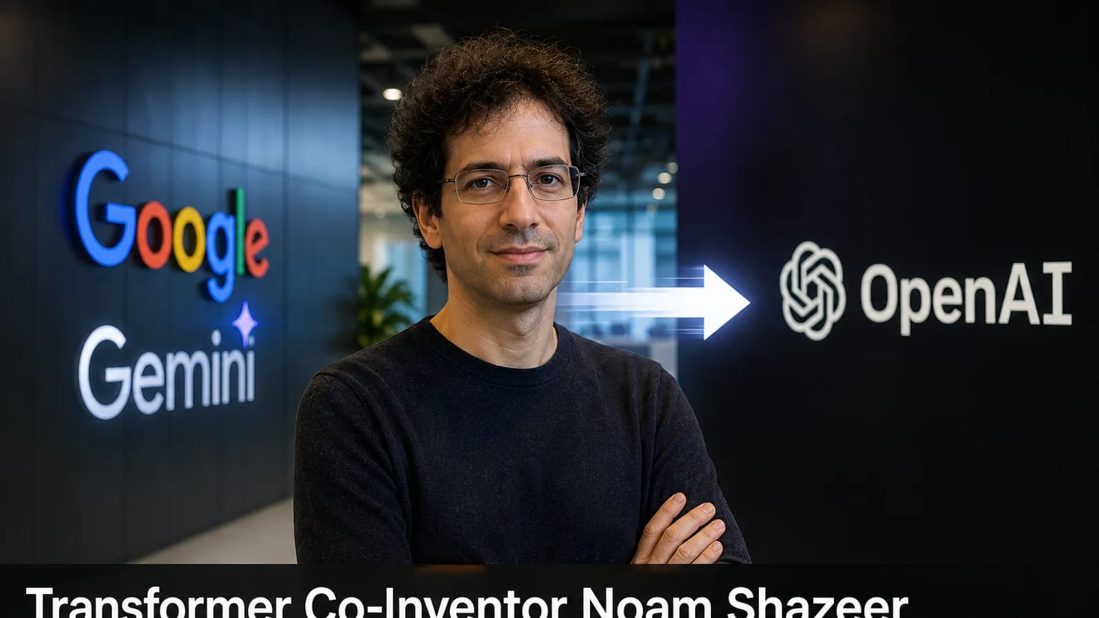 Transformer Co-Inventor Noam Shazeer Leaves Google's Gemini Team for OpenAI