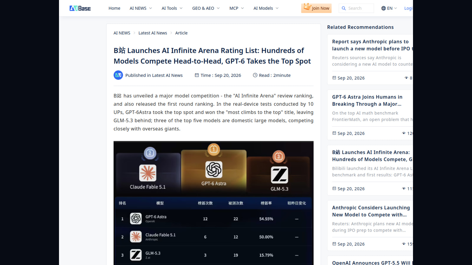 Bilibili launches AI Infinite Arena for crowdsourced model benchmarking