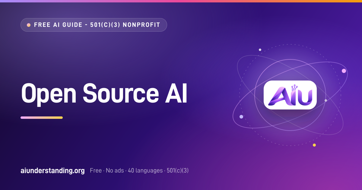 Open Source AI Guide | AI Understanding